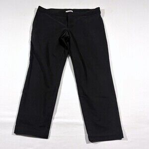 JAMES PERSE Womens Black Slim Leg Cotton Blend Pants WAK1346 Stretch Sz 3 L